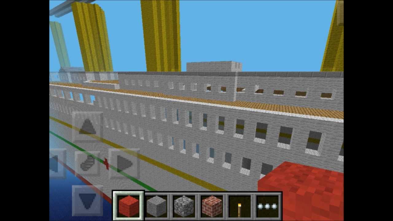 Minecraft PE Titanic and Britannic - YouTube