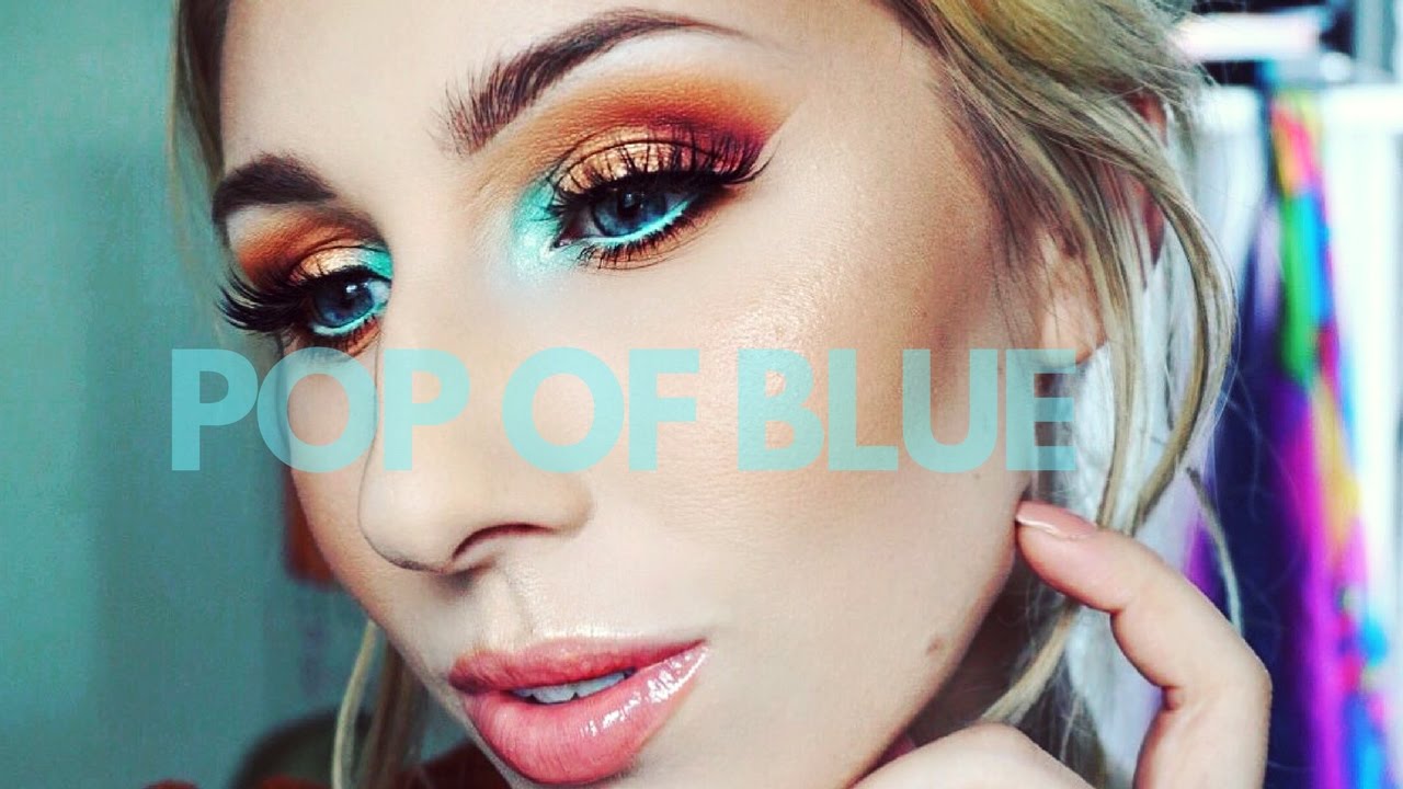Jaclyn Hill Inspired Pop Of Blue | Allie Bangor