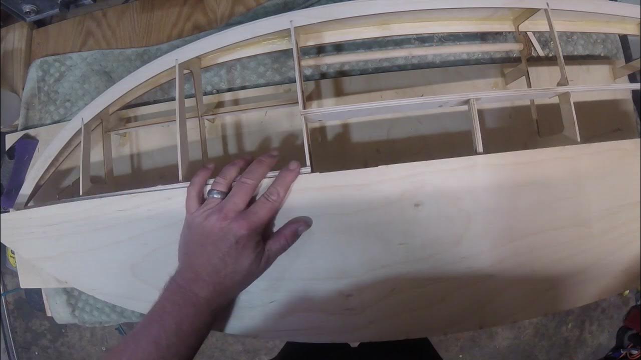 ZippKits A Box "Crackerbox" RC Gas Boat build Chapter 4 YouTube