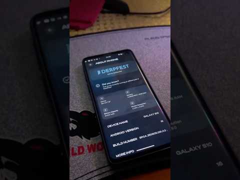 Derpfest custom rom review in samsung s10 #pubg #shorts #shortsviral #viralshorts #viralvideos