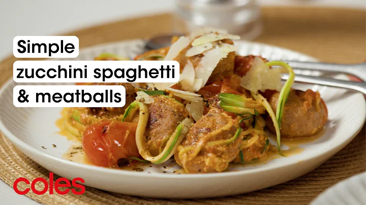 Simple zucchini spaghetti and meatballs - DayDayNews