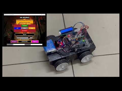 Controlling Arduino Rover using Custom GUI!