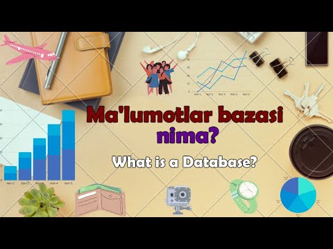 Video: Misol bilan ma'lumotlar bazasida denormalizatsiya nima?