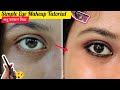 Simple Eye Makeup Tutorial...💕 Smokey Eye Makeup For Beginners...💕#eyemakeup #youtube