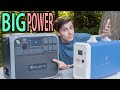 HUGE Portable Power Station Review - Bluetti EB240 vs AC200P Solar Generators