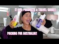 Products you need for travel  hot girl summer tiktok viral  long haul flight  skincare  makeup