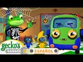 Bebé Camión Dulce o Truco | 🐸 Garaje de Gecko | Carros para niños | Vídeos educativos