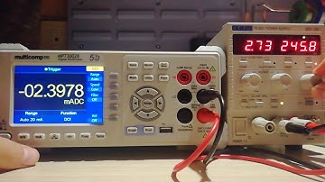 Bench multimeter MulticompPro MP730028 - autoranging quirck