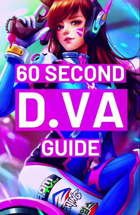 The 60 Second D.VA GUIDE #overwatch #overwatchleague