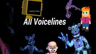 Video thumbnail of "Sister Location All Characters Voicelines (With Subtitles)"