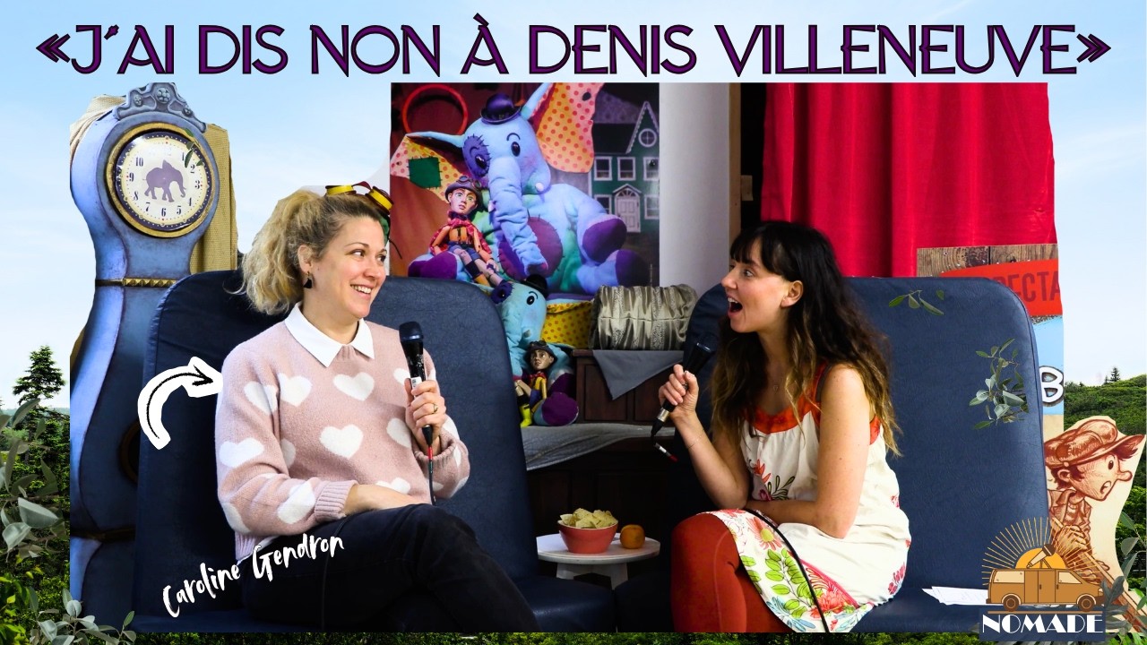 Podcast Nomade - De la Télévision au Théâtre avec Caroline Gendron / S1E2