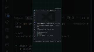 Full Create a React Project in VS Code in Seconds ⚡ | code buzz | #coding #ai Update