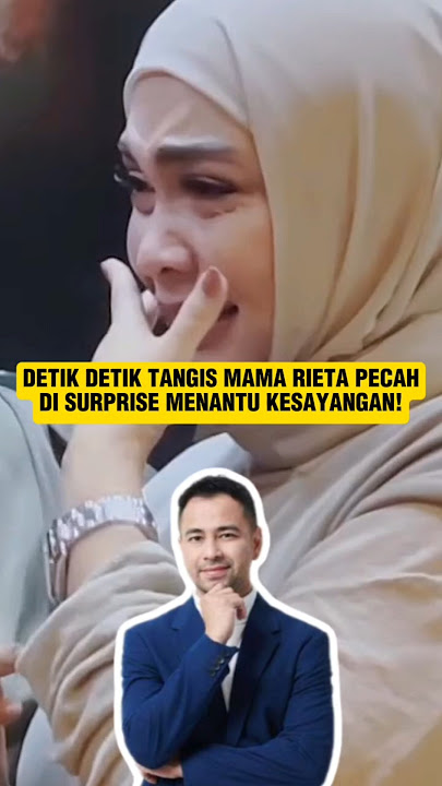 RAFFI SURPRISES MAMA RIETA IN SECONDS, TIETA BREAKS INTO CRY! #raffinagita #mamarieta