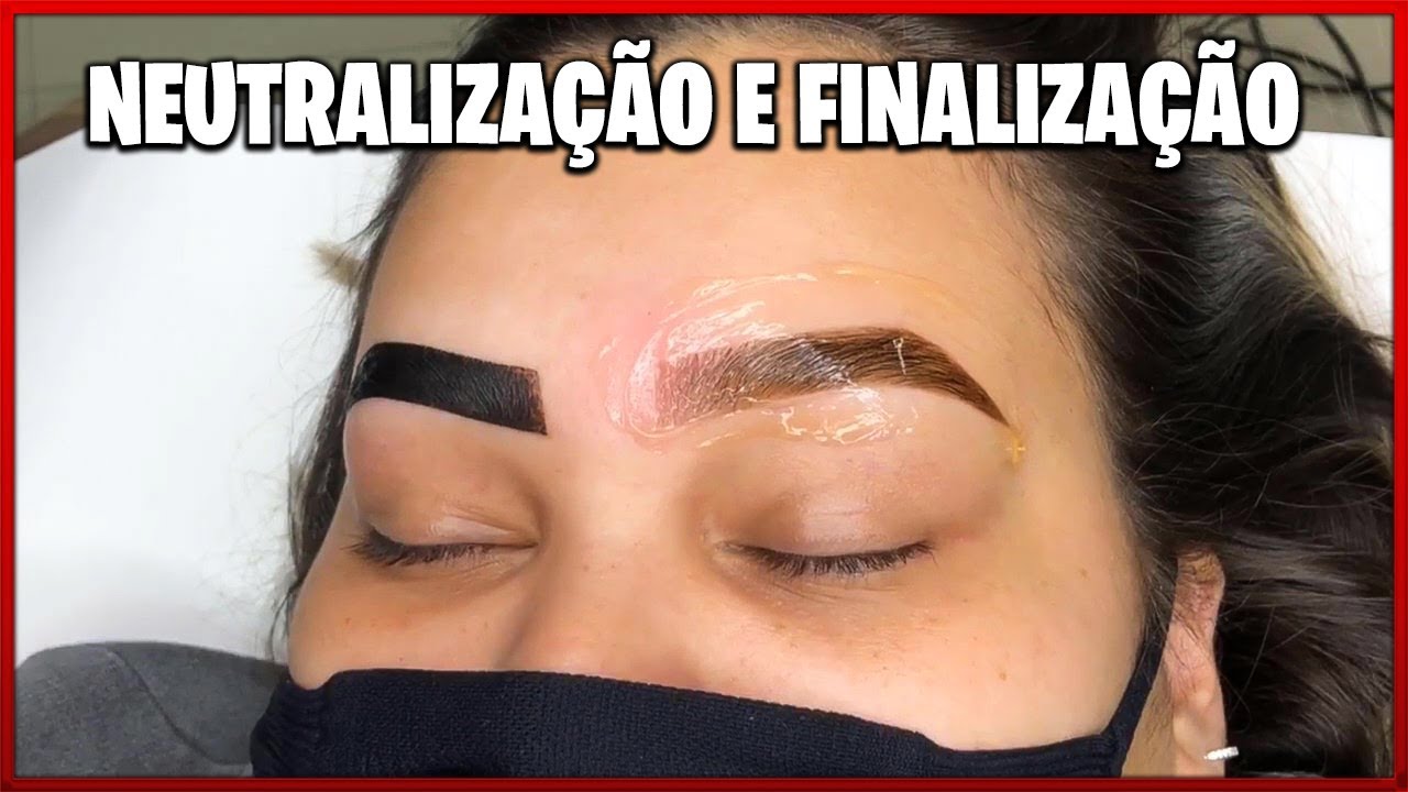 VÍDEO AULA - COMO DEIXAR A HENNA PERFEITA! NEUTRALIZAÇÃO E FINALIZAÇÃO (Designer de sobrancelhas)