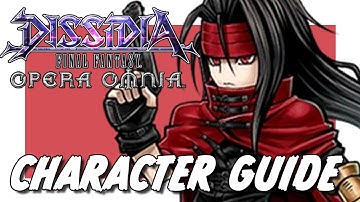 DFFOO VINCENT CHARACTER GUIDE & SHOWCASE! BEST ARTIFACTS & SPHERES! CRAZY DEBUFFING AND DAMAGE!!!