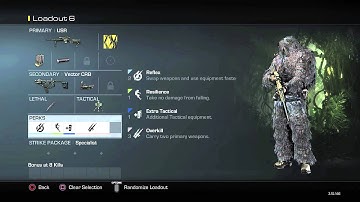 COD GHOSTS TRICKSHOT CLASS SETUP
