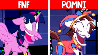 Dusk Till Dawn - Pomni Vs Twilight Sparkle 2 | FNF x AMAZING DIGITAL CIRCUS | Friday Night Funkin'