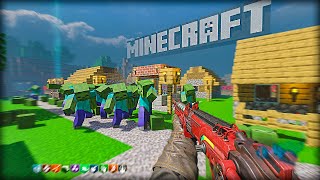 This ICONIC Minecraft Zombies Map Got EVEN BETTER... (Black Ops 3)