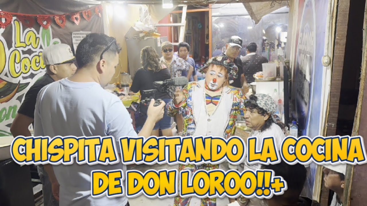 Visitando la cocina de DON LORO, recordando viejos tiempos.