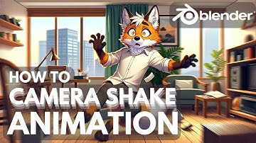Simple Camera Shake Animation | Blender Tutorial