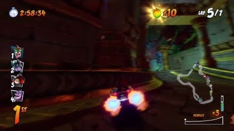 CTR Nitro Fueled- MY FASTEST TINY TEMPLE LAP!