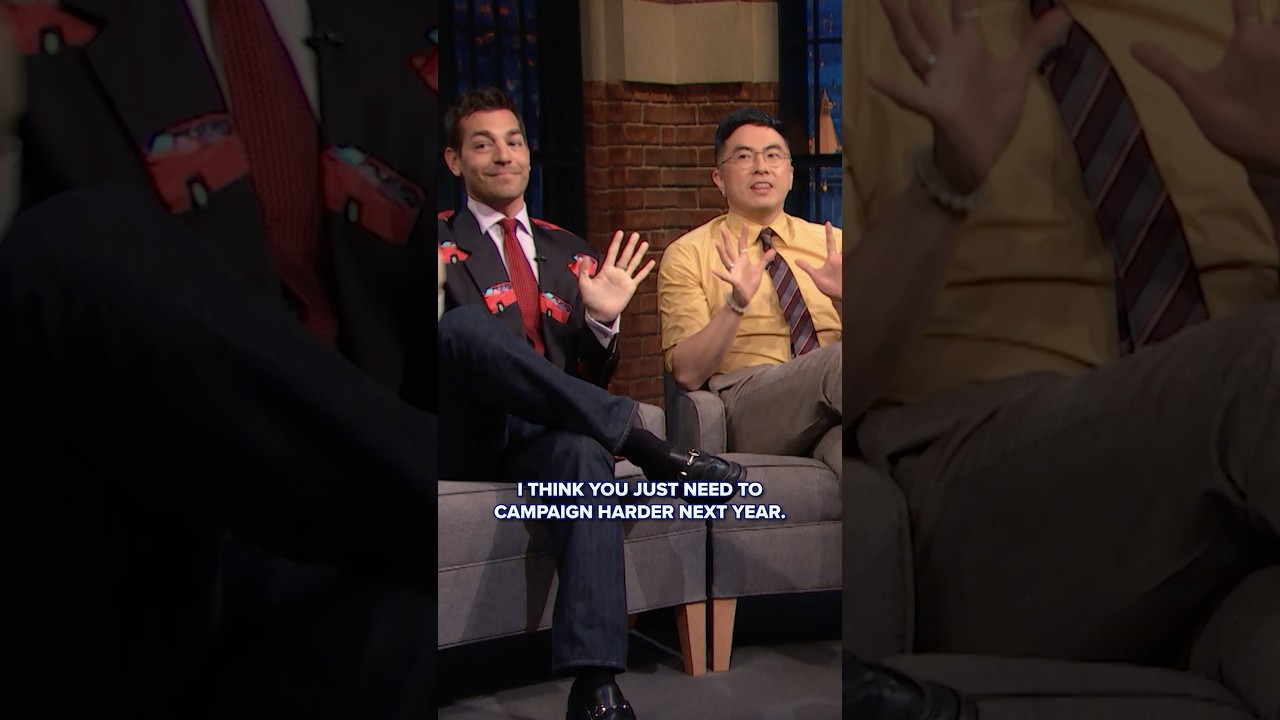 Bowen Yang & Matt Rogers reveal if Seth will take home the award for “Best Vibes, Hands Down” 🫢