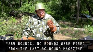 Kalaşnikov alev aldı! AK-47yle 1000 mermi atılırsa !