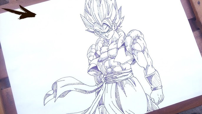 Goku instinto superior - Desenho de vegeta1104 - Gartic
