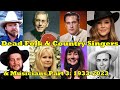 Dead Folk and Country Singers &amp; Musicians  3: 1933-2023