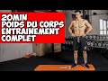 20min poids du corps entrainement complet  la maison 