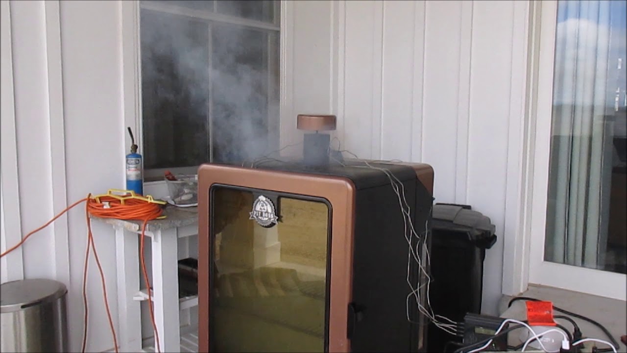 Pit Boss Vertical Smoke Output - YouTube