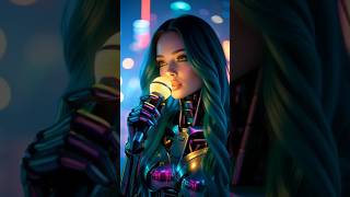 Future Pop Star: AI Robot Singer with Human Emotions #FutureSinger #AI #RobotSinger #SciFi #viral