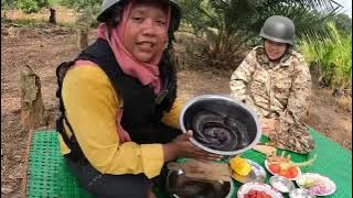 Capek Jadi Tentara Emak Enah Malah Masak Ikan Gabus | ENAH BIKIN ENAK (13/02/24) Part 2