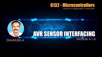 AVR LM35 sensor interfacing | Dhanush.A  6132- Microcontroller  15/04/2020