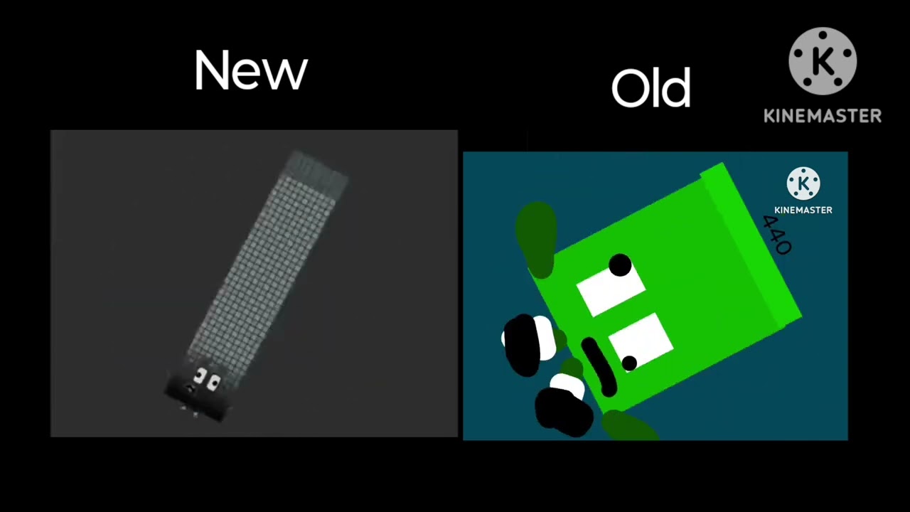 Uncannyblocks band different old 310-700 New Vs Old