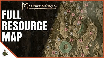 ALL MAP LOCATIONS | Myth of Empires