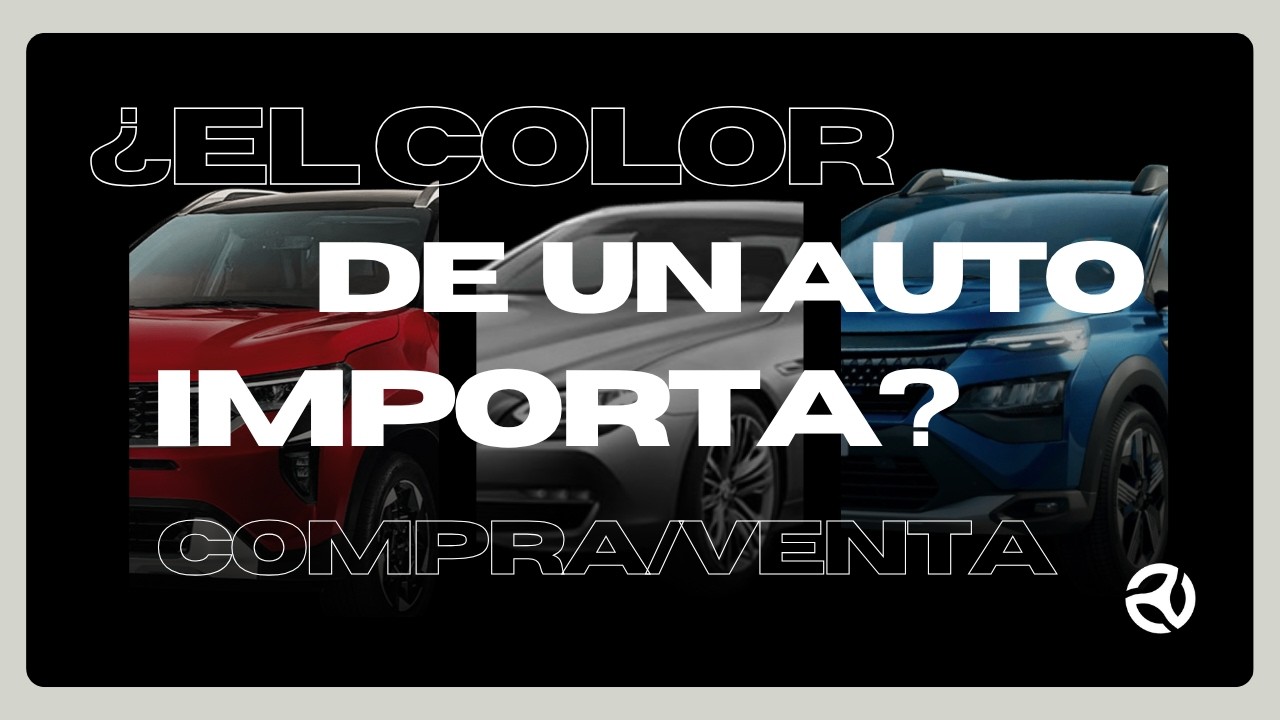 ¿El color de los AUTOS influye en su VENTA? - YouTube