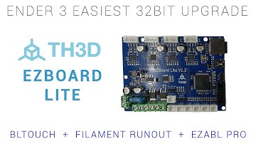 EZBoard Lite - The most user friendly Ender 3 mainboard upgrade + EZABL Pro
