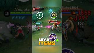 📍 BEST ITEMS MIYA 2026!? - WATCH THIS 📈🔥 | MLBB #Miya #MiyaItems2026 #BestMiyaItems #MLBB #Shorts