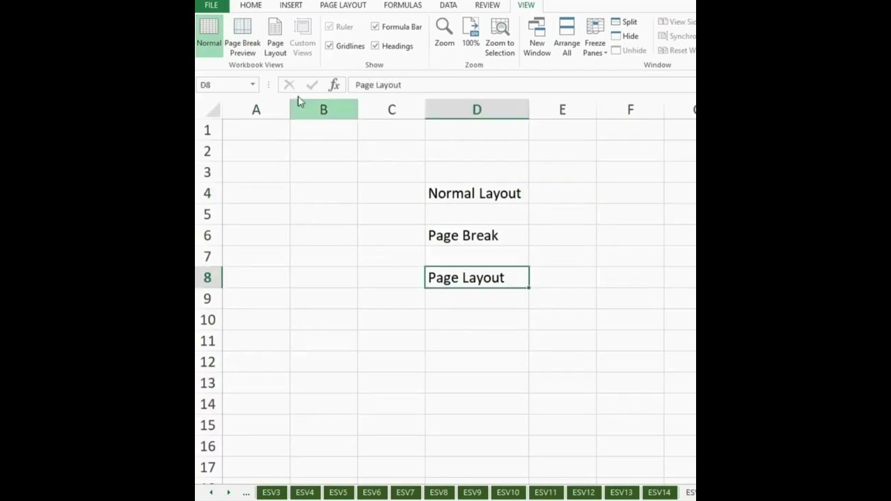 Page Layout In Excel YouTube Page Layout In Excel YouTube