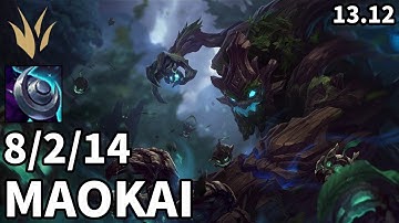 Maokai Jungle vs Ekko - EUW Master | Patch 13.12
