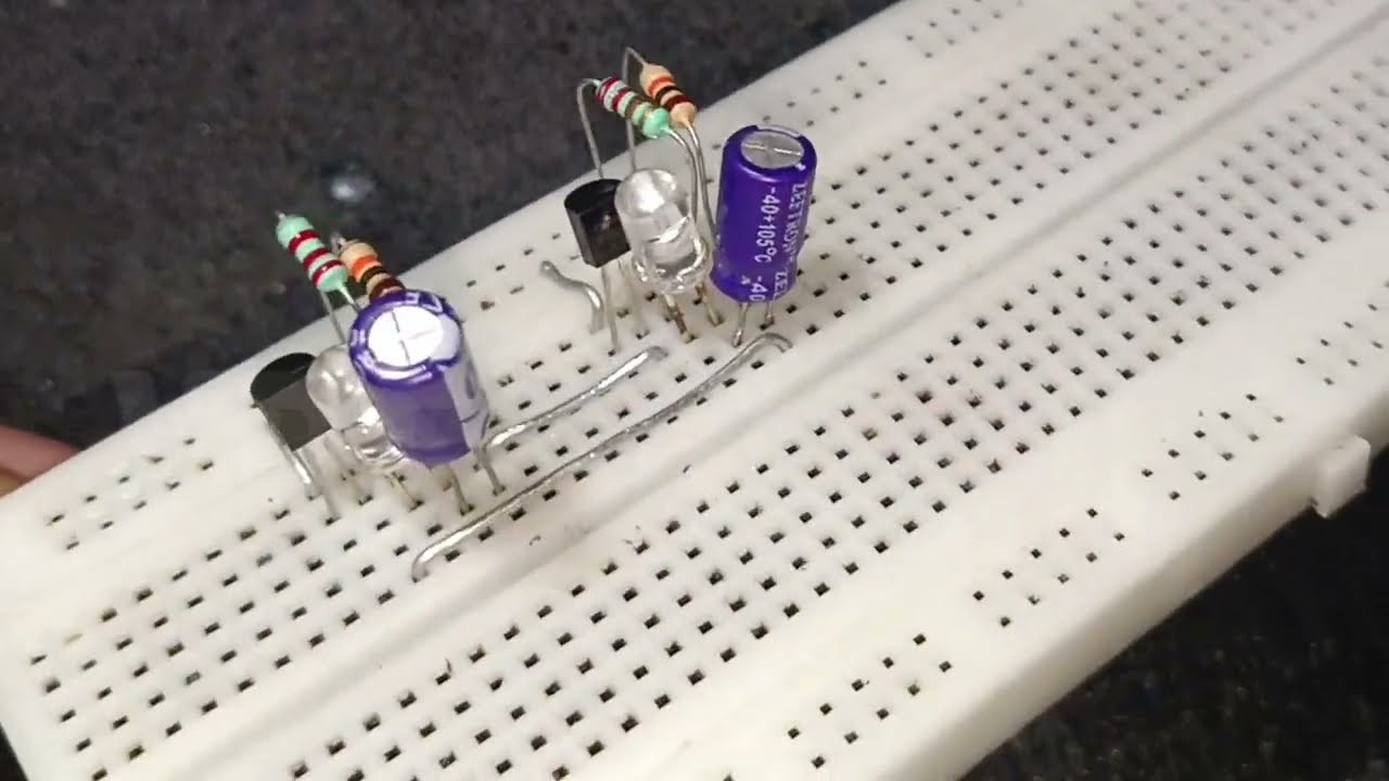 Top 3 projects with 2n2222 transistor (breadboard tutorial)