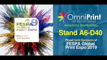 OmniPrint is Coming to Europe! - FESPA Global Print Expo 2019
