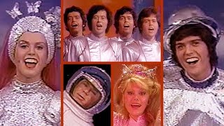 Donny &amp; Marie Osmond Space Finale With Charo, Roy Clark, George Gobel, Osmond Brothers