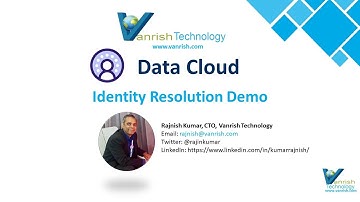 Data Cloud : Identity Resolution