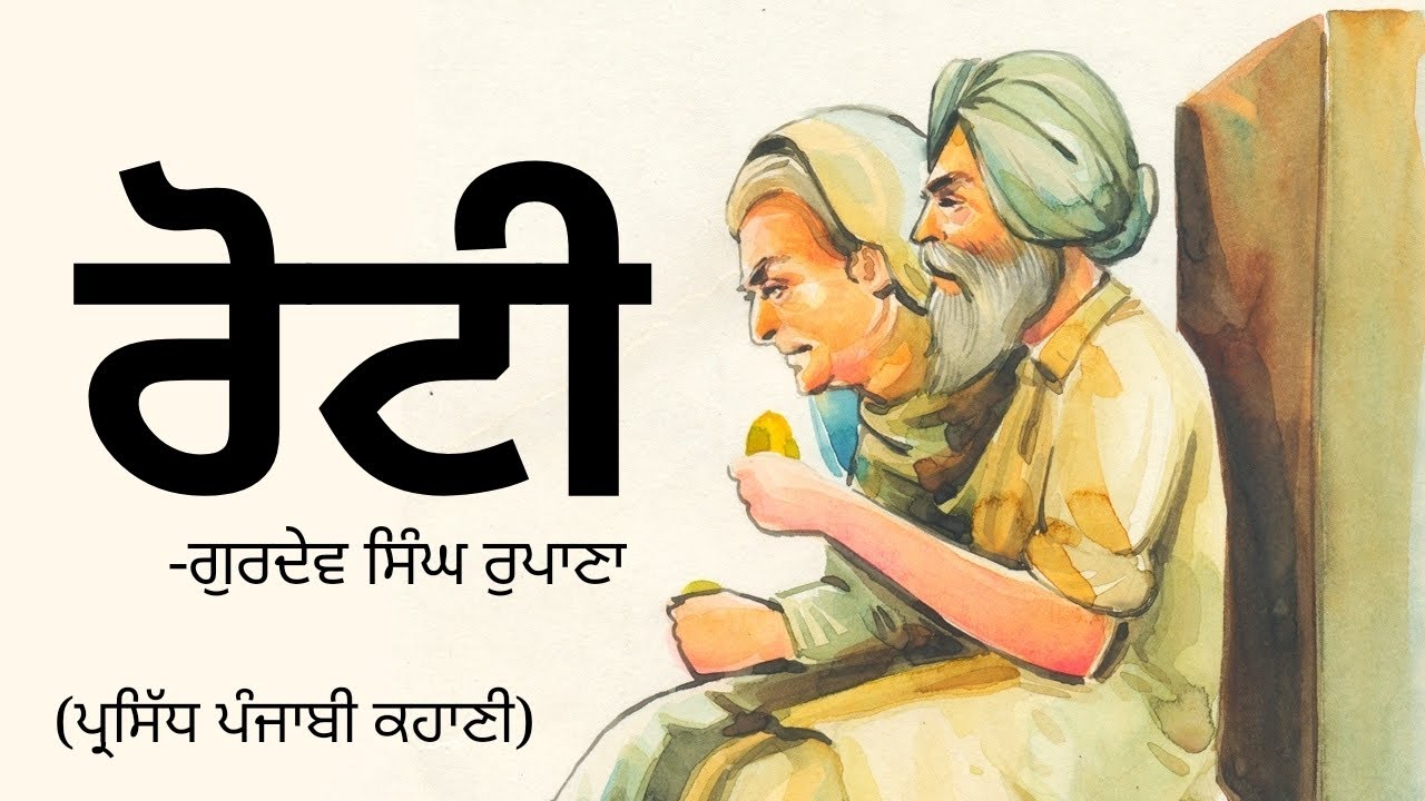 ਰੋਟੀ- ਗੁਰਦੇਵ ਸਿੰਘ ਰੁਪਾਣਾ | Roti- Gurdev Singh Rupana | Punjabi Short Stories #folk #ministory
