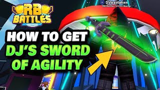 Roblox RoBeats: How To Unlock DJ’S SWORD OF AGILITY RB Battles Sword Roblox RoBeats