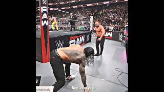 Roman Reigns DESTROYS Seth Rollins & Bron Breakker 😳🔥#romanreigns#sethrollins#bronnyjames#wwe#shorts