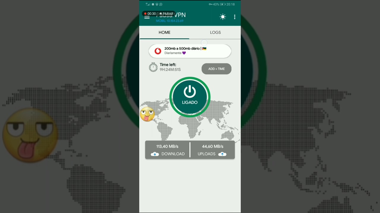 Nova vpn configuração de pausa vpn para vodacom #smartphone #like #internet #moçambique #povo