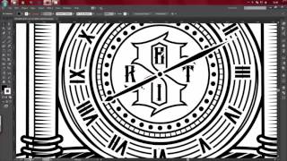 Digital Inking Process in Adobe Illustrator